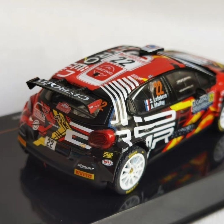 IXO 1/43 CITROEN C3 #22 2023 Citroen Racing Model Alloy