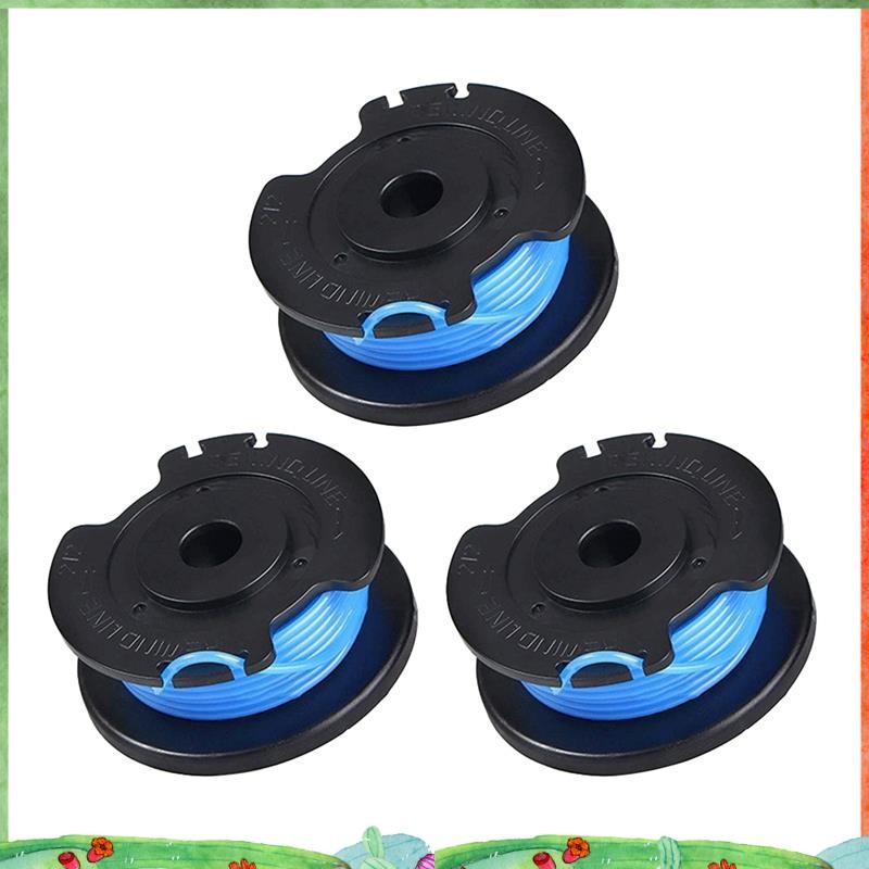 3Pack String Trimmer เปลี่ยน Spool Line 29252 29092 สําหรับ Greenworks 20V 24V 40V 80V Weed Eater ไร
