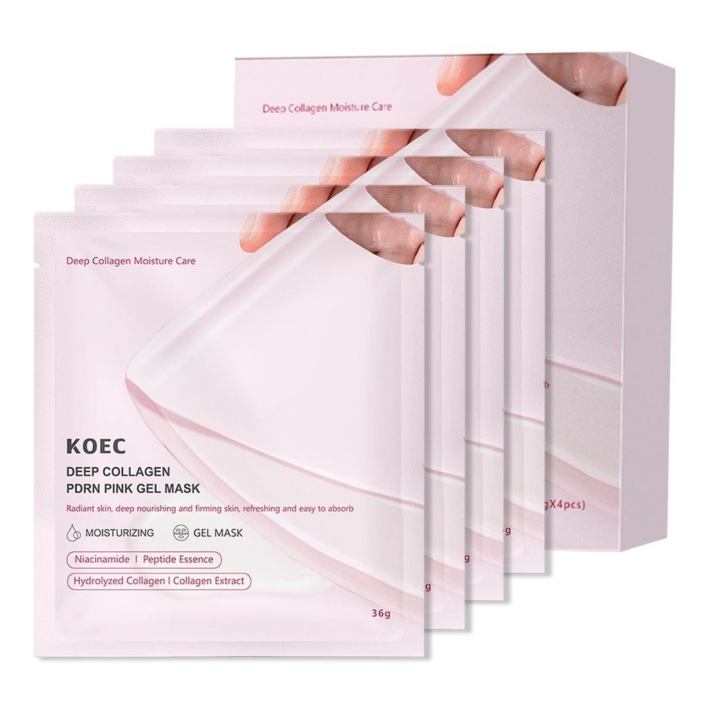 Deep Collagen Face Mask, Glass Glow Skin Overnight Mask, Deep Collagen Anti-Wrinkle Lifting Mask wit