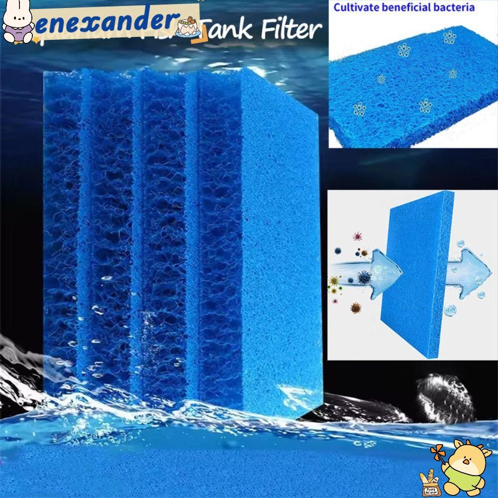 EXER Aquarium Filter Bio-spice, Filter Media Pad เครื่องกรองน้ํา Fish Tank Filter Media, Bio Chemica