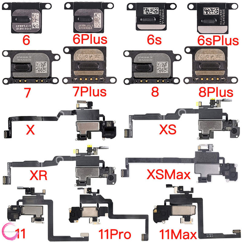 หูฟังหูฟังสายเคเบิลแบบยืดหยุ่นเหมาะสําหรับ iPhone 6 6 P 6s 7 7 P 8 Plus X XR XS MAX 11 Pro Max อะไหล