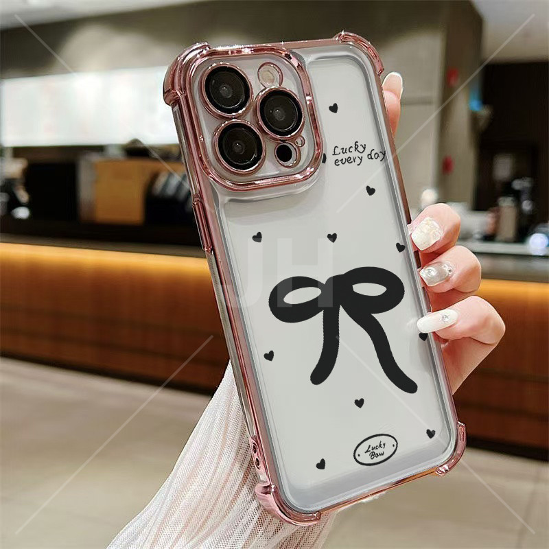 เคส Realme 12X 5G 12 5G 11 5G 11X 5G 9 Pro Plus 9 4G 10 4G 10 Pro 5G 10 Pro Plus 12 Pro 12 Plus 13 5G 11 Pro Plus 11 4G กรณีสี่มุมป้องกัน เคสกันกระแทกโบว์หล่น - รูปที่ 3