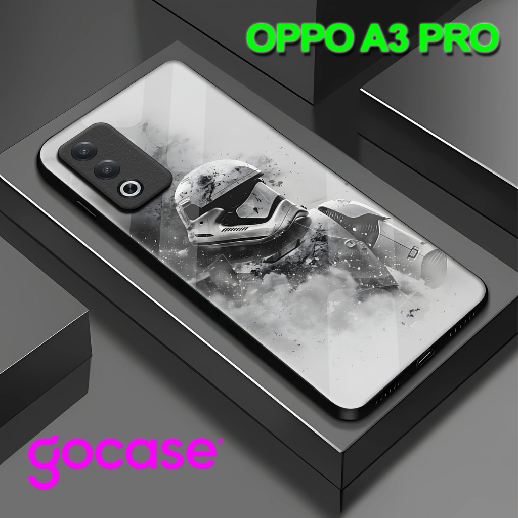 HP (KL 2) GLOSSY สําหรับ OPPO A3 PRO 5G 2024 l อะนิเมะ motif กรณี l บทคัดย่อ l น่ารัก l Gamers l ROG
