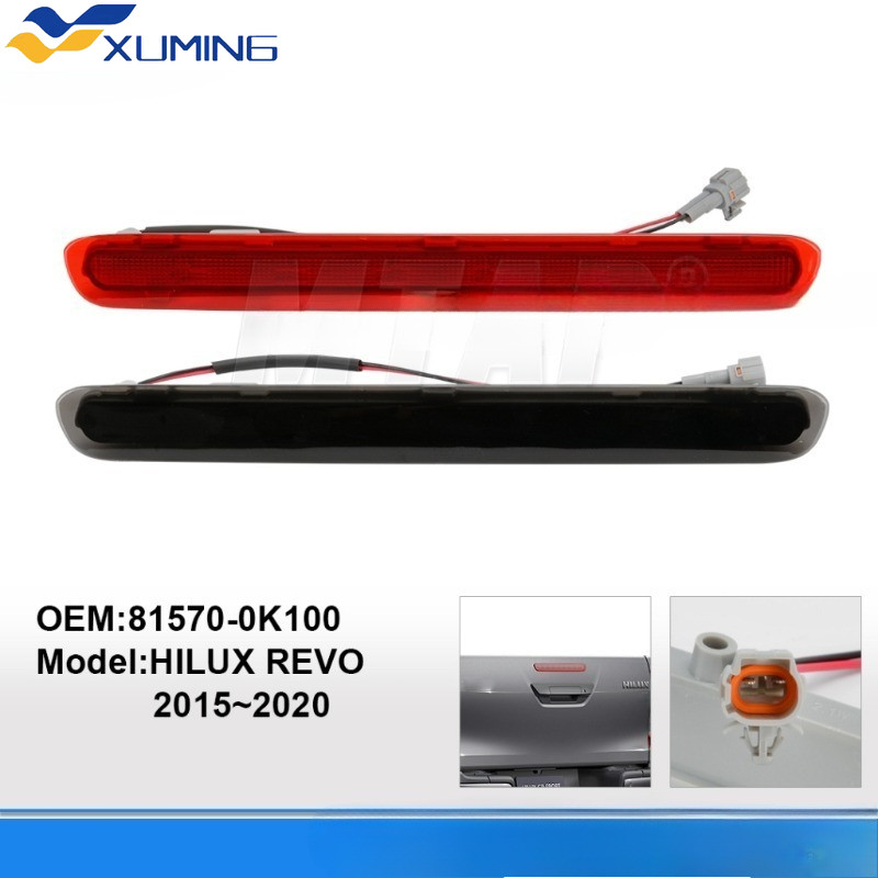 XM High Mount Stop Light/ด้านหลังหยุดสัญญาณโคมไฟสําหรับTOYOTA HILUX GUN125 REVO 2015 ~ 2023 GUN126 G