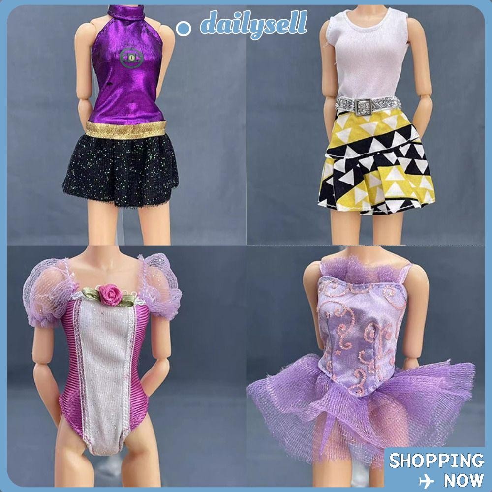 DAILY Doll Clothes Accessories ชุดลําลอง Multi-styles 11.5" Dolls Coat, Fashion Dolls Tops 30cm Doll