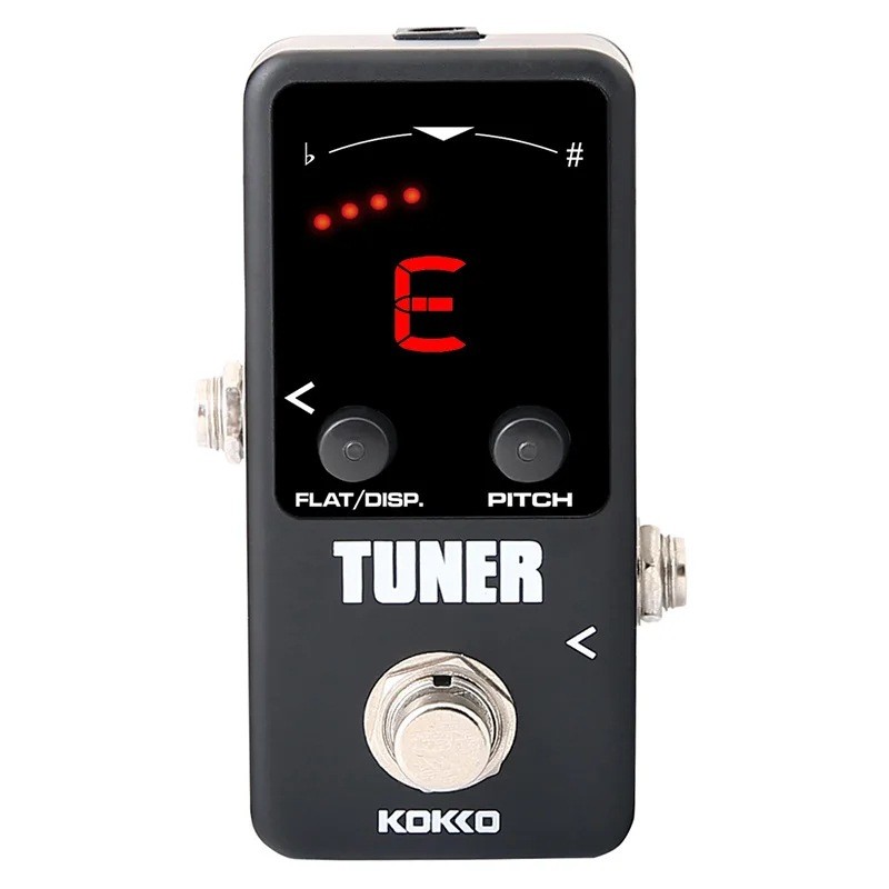 กีตาร์ไฟฟ้า Single Piece KOKKO TUNER MINI Pedal TUNER FTN2 Twelve Average Law TUNER
