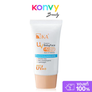 KA UV White Magic Cover Protection SPF50+/PA++++ 30g ครีมกันแดดสำหรับผิวหน้า เพื่อผิวเนียนเป็นธรรมชาติ.