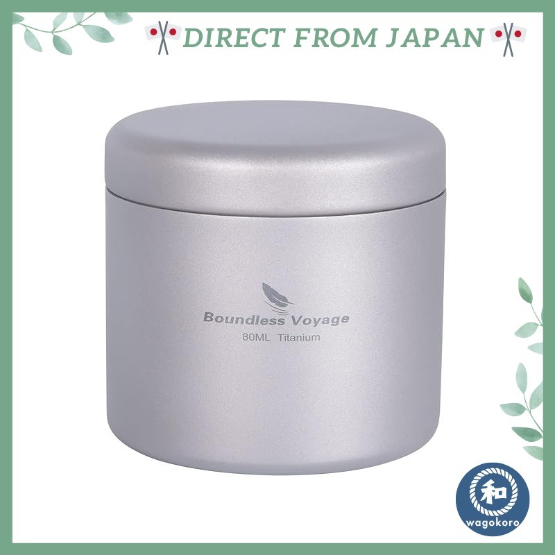 Titanium Canister for Coffee & Tea Storage - Boundless Voyage