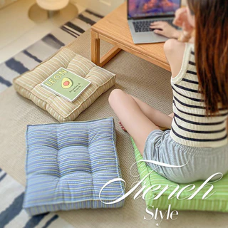 MLADEN เบาะรองนั่งสแควร์ 45x45CM สบายและระบายอากาศ ทำความสะอาดง่าย ทำให้หนาขึ้น เบาะรองนั่ง