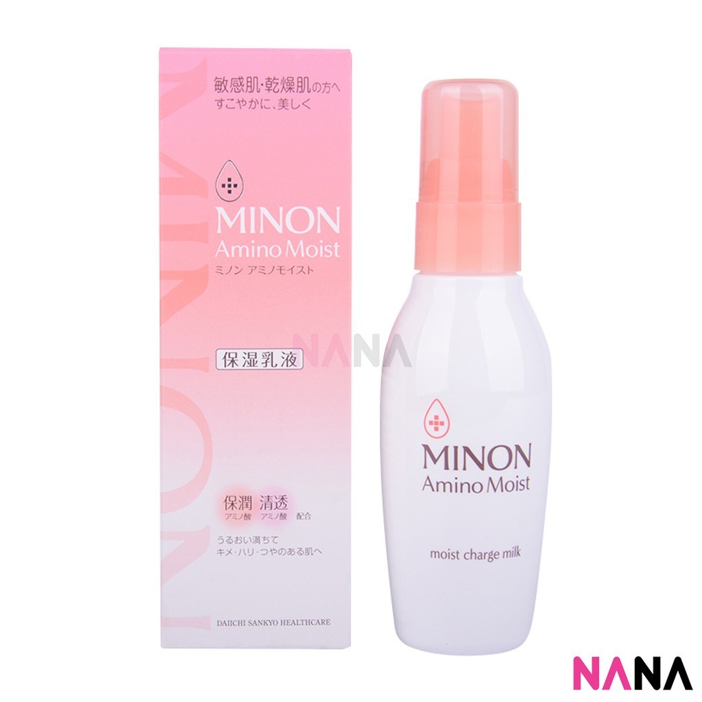 Minon Amino Moist Charge Milk โลชั่นน้ำนมบำรุงผิวหน้า 100 กรัม