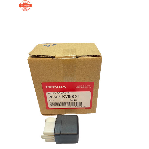 รีเลย์สตาร์ท CLICK-110  แท้    year 2006  38501-KVB-901  HONDA 1 ชิ้น