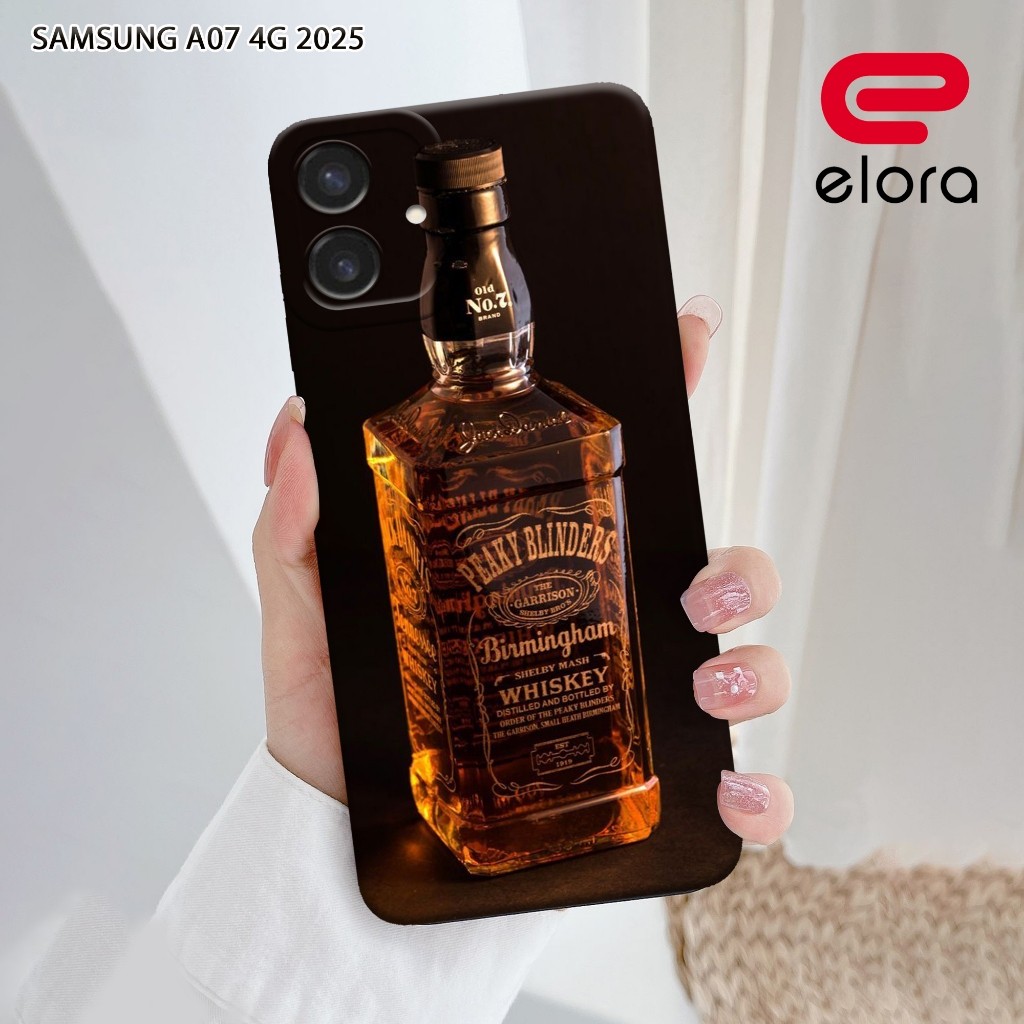 เคส HP Samsung A07 4G 2025 - Elolora.id - เคส Samsung A07 4G - เคสแบรนด์ Motif - ตัวป้องกันมือถือ - 