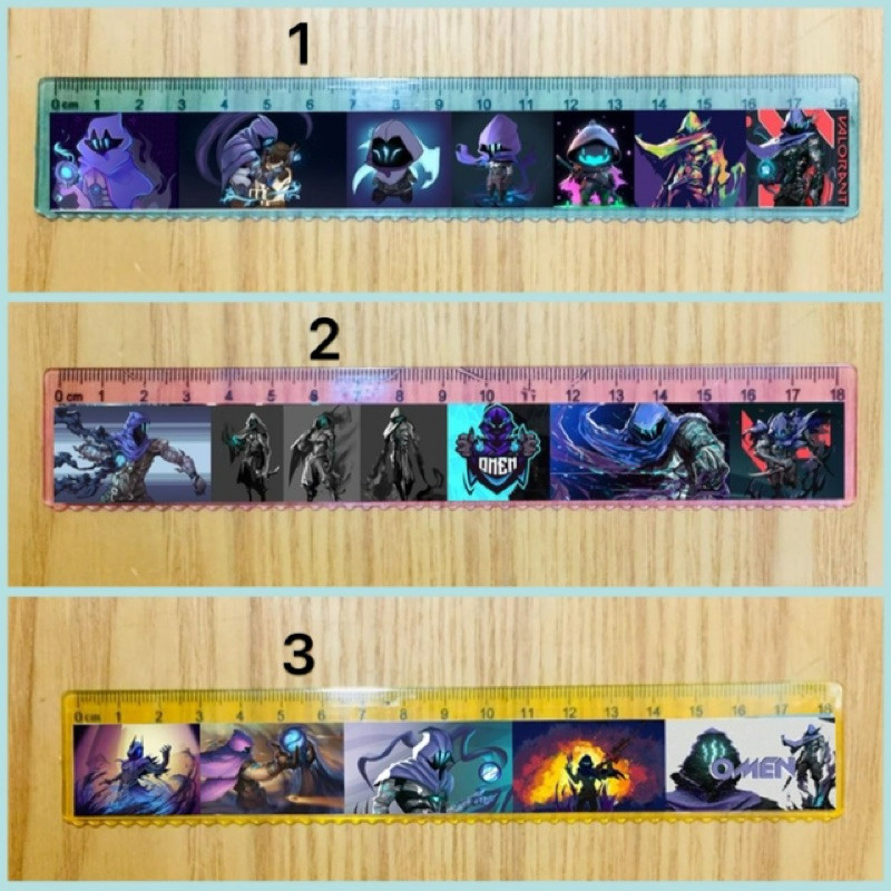 ไม้บรรทัดวาแคนรันต์ Omen 2 MPP ที่แตกต่างกัน