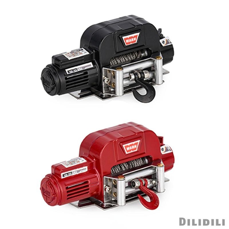 [Dilidili] RC Winch มินิไฟฟ้าโลหะ Winch RC รถอัตโนมัติ Winch อะไหล่สําหรับ 1:10 RC รถอะไหล่ DIY อุปก