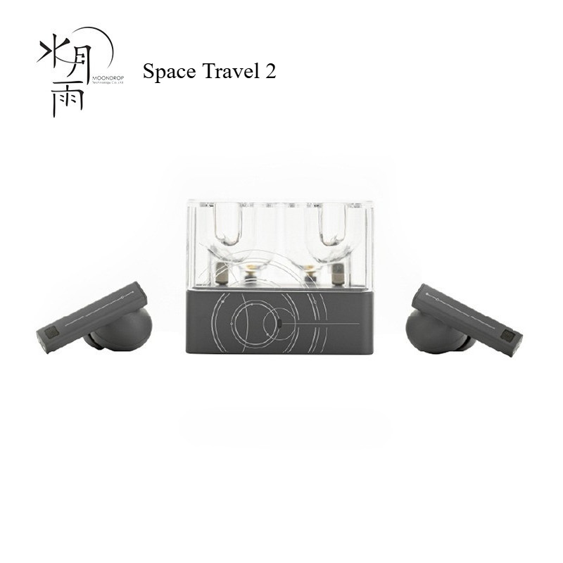 MOONDROP Space Travel 2 Ultra TWS IMEs Active ลดเสียงรบกวนปรับแต่ง HiFi เกมหูฟังบลูทูธ SpaceTravel 2U