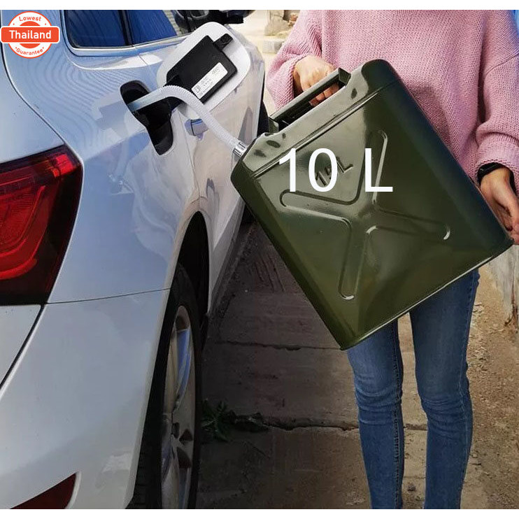 ถังน้ำมันสำรอง ใส่ถังน้ำมัน 10 ลิตร แกลลอนน้ำมัน แกลลอน 10 ลิตร ที่ใส่น้ำมัน ที่ใส่น้ำมันรถ ถังน้ำมั