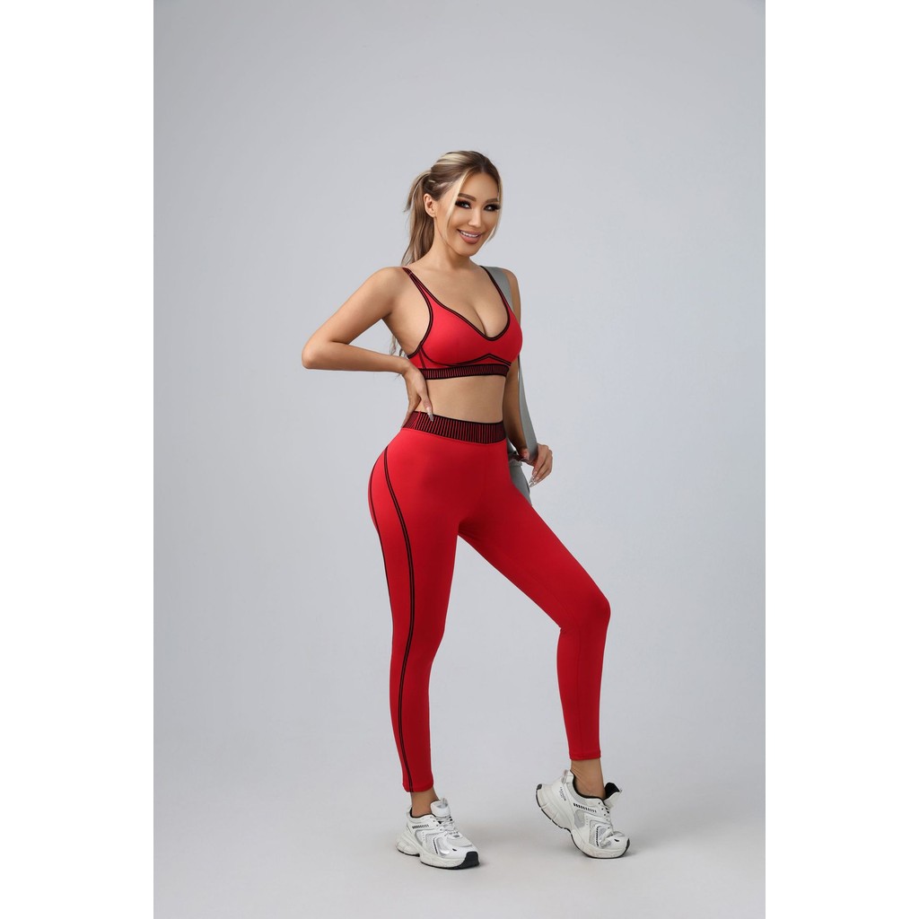 Al.yoga Pilates AIRLIFT HIGH-WAIST 7/8 LINE Yoga Set