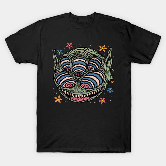 เสื้อยืด Vintage Flower Goblin 2 Cotton 100% S-5XL