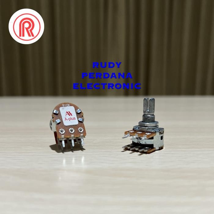 ZL99 POTENSIO 10K 10K OHM Ω STEREO SHORT AS A-PLUS APLUS ALPHA