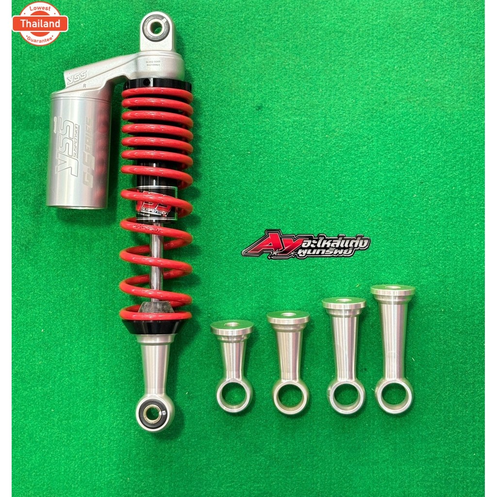 หูโช๊ค Yssใส่เวฟ Waveมีหลายขนาด งานสวยสีเหมือน M12x1.25priceต่อหนึ่งคู่