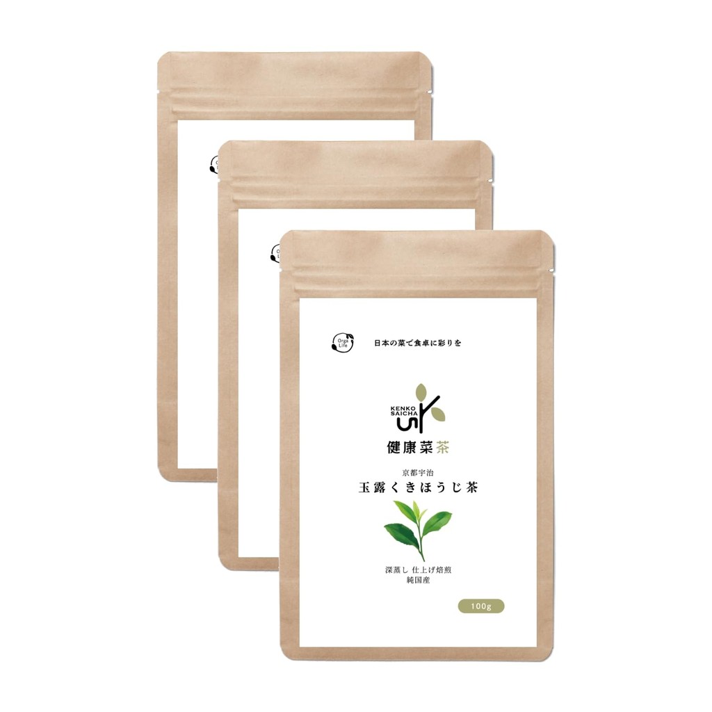 Organic Life Roasted Green Tea Premium Tea Leaves Used Kyoto Uji Gyokuro Stem Tea Gyokuro Roasted Gr