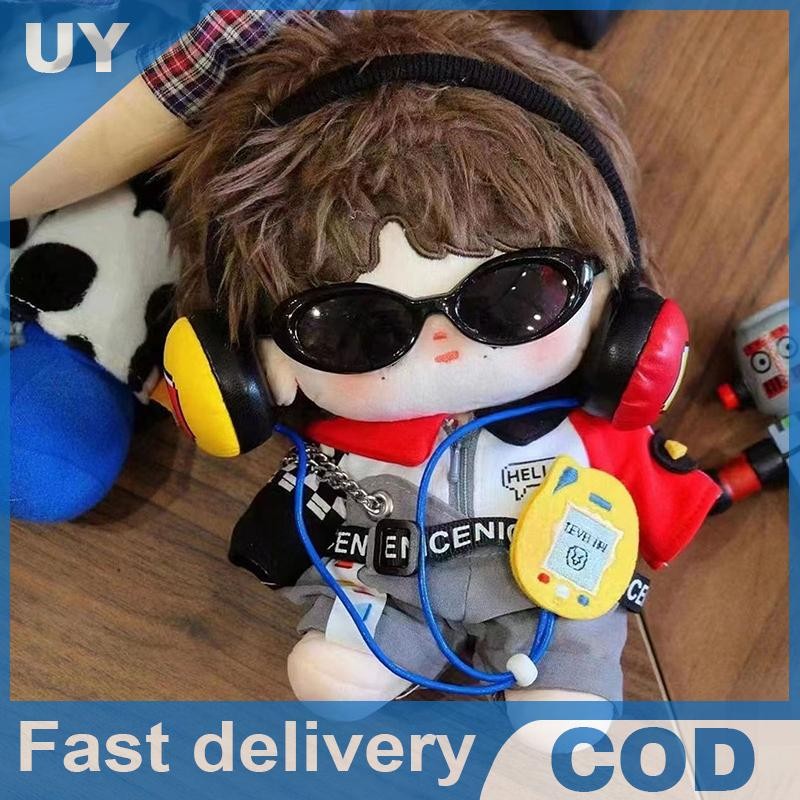 1PC ตุ๊กตาสัตว์ DIY อุปกรณ์เสริมแฟชั่นแว่นตาสําหรับ 10 ซม.ผ้าฝ้ายตุ๊กตาน่ารักแว่นตา - รูปที่ 6