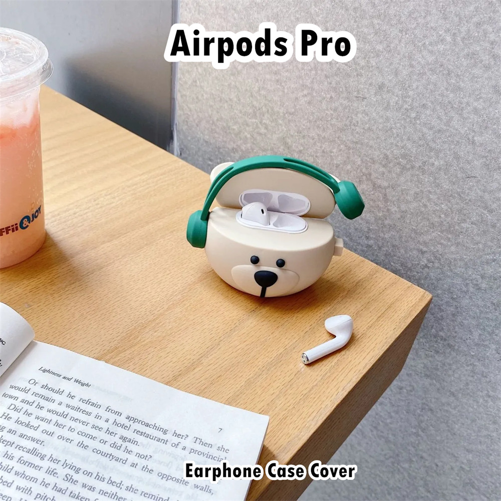 Trend FrontFor Airpods Pro Case Casing Soft Silicone Headphone Case Cute Cartoon