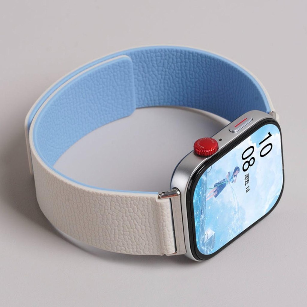 สายซิลิโคนแตก,สายนาฬิกาแม่เหล็กแบบสปอร์ต,ใช้ได้กับ Huawei Watch FIT4-FIT4pro-FIT3 ราคา ถูกที่สุด ดีลบีเคเค แกลเลอรีภาพที่ 3