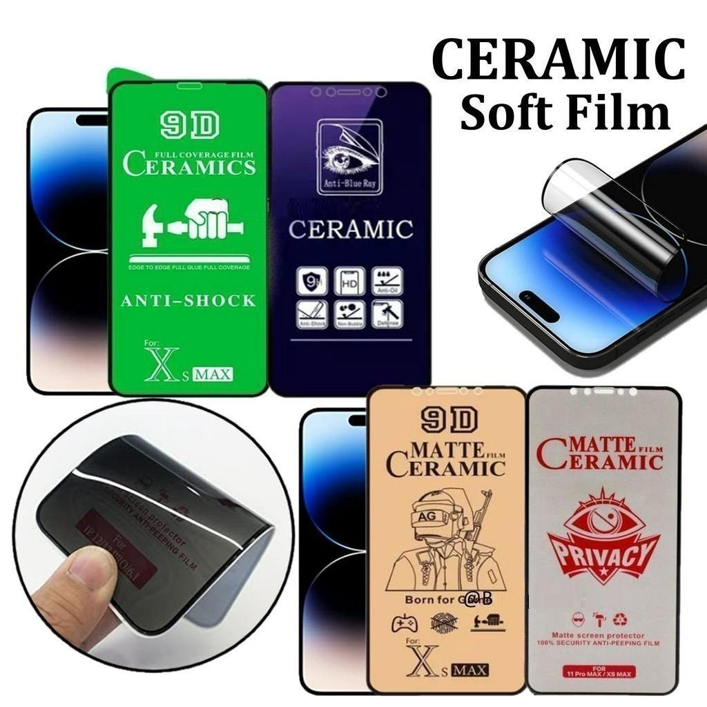 X PECAH ป้องกันหน้าจอสําหรับ Honor X6 X6A X6B X6C X60 GT X60i ABC เซรามิคความเป็นส่วนตัว Matte Anti 