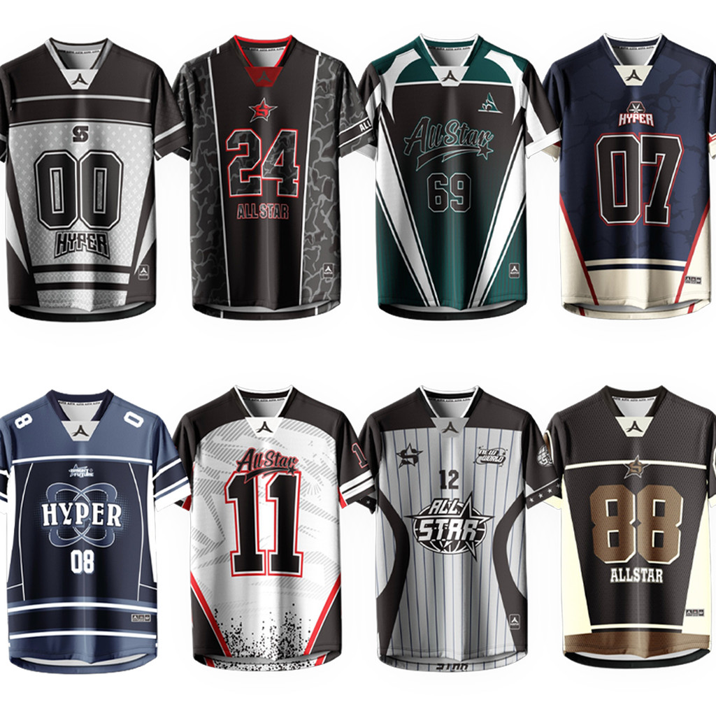 (BK) NFL BAJU JERSEY SUBLIMATION BUDAK & DEWASA / NFL KIDS MEN DESIGN NFL เสื้อยืด MAJ