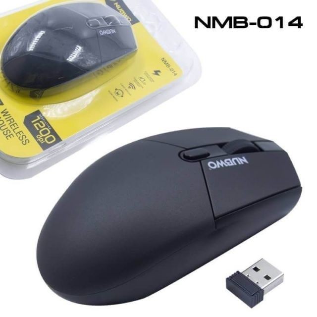เม้าส์ ไร้สาย ไร้เสียง🤩NUBWO 2.4GHZ WIRELESS MOUSE รหัส NMB-014

😍