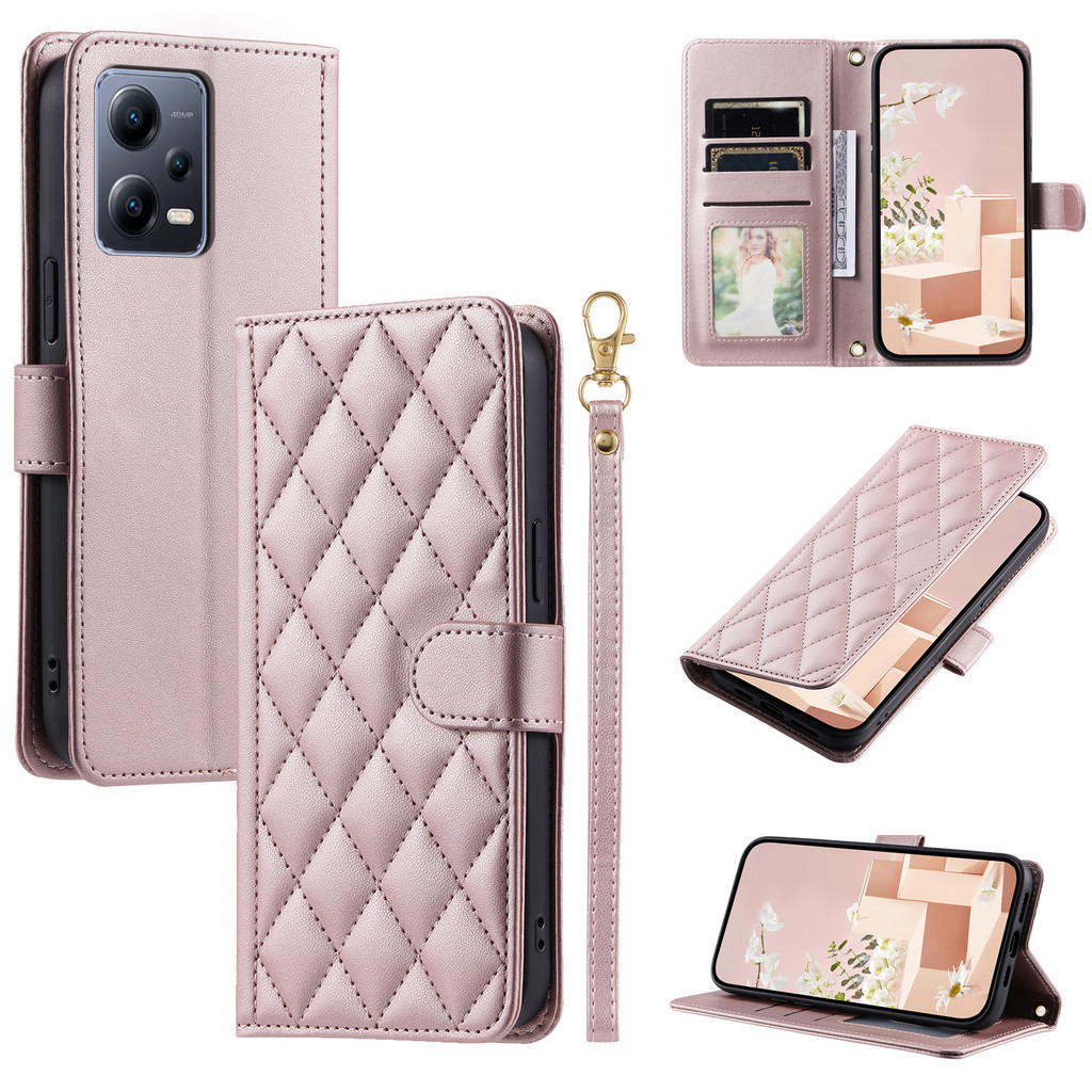 เคสวีโว่ Case for Vivo Y18 Y03 Y03t Y38 Y28 Y28s 5G Y02s Y27s Y27 Y16 Y36 Y100 Y11 Y12s Y12A Y15 Y17 Y20 Y20sG Y20i Y22 Y22s Y35 V30e V40 Pro V2026/V2027/V2029/V2043/V2038/1906/1901 เคสโทรศัพท์มือถือหนังฝาพับแบบฝาพับสําหรับ Shoulder Strap QNGD - รูปที่ 3