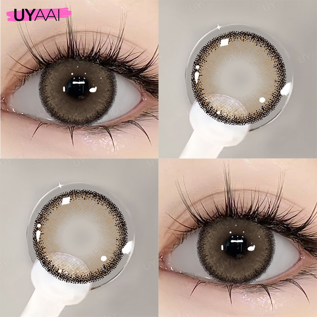 2pcs/1คู่คอนแทคเลนส์สี Nami รายเดือน ชุดคอนแทคเลนส์ รายเดือน ปริมาณน้ำ 42% Contact Lens 14.2mm