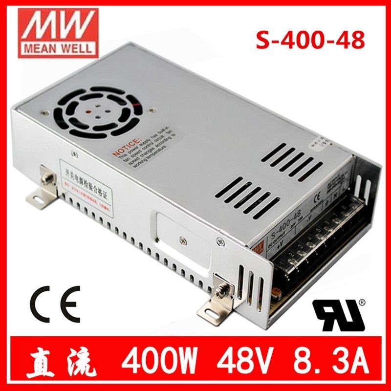 ❇S-400-48V MW Good quality power supply 400w 48V 8.3A Switching Power Supply For CNC machine