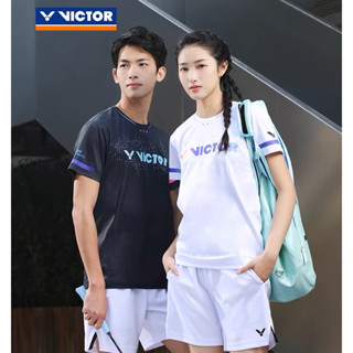 เสื้อผ้าแบดมินตัน ชัยชนะ ใหม่สําหรับผู้ชายและผู้หญิงกีฬาและก…