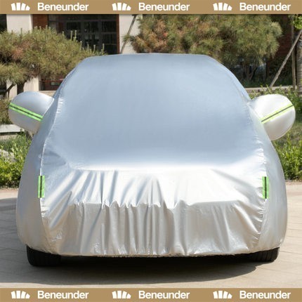 ผ้าคลุมรถ ผ้าคลุมรถยนต์  ผ้าคลุมรถกระบะ ผ้าคลุมรถครึ่งคัน กันรังสี UV กันฝน กันน้ำ100% เนื้อผ้าคุณภาพสูง ผ้าคลุมรถยนต์