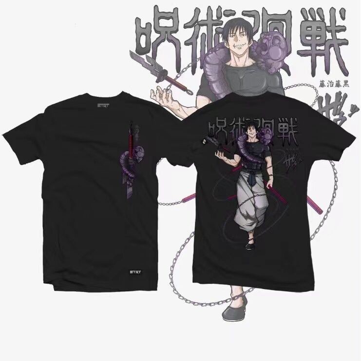 [พร้อมส่ง]Anime Shirt - ETQTCo. - Jujutsu Kaisen - Toji เสื้ ชีฟอง เสื้อกีฬา หนาๆ ไซส์ใหญ่ ใส่สบายๆ 