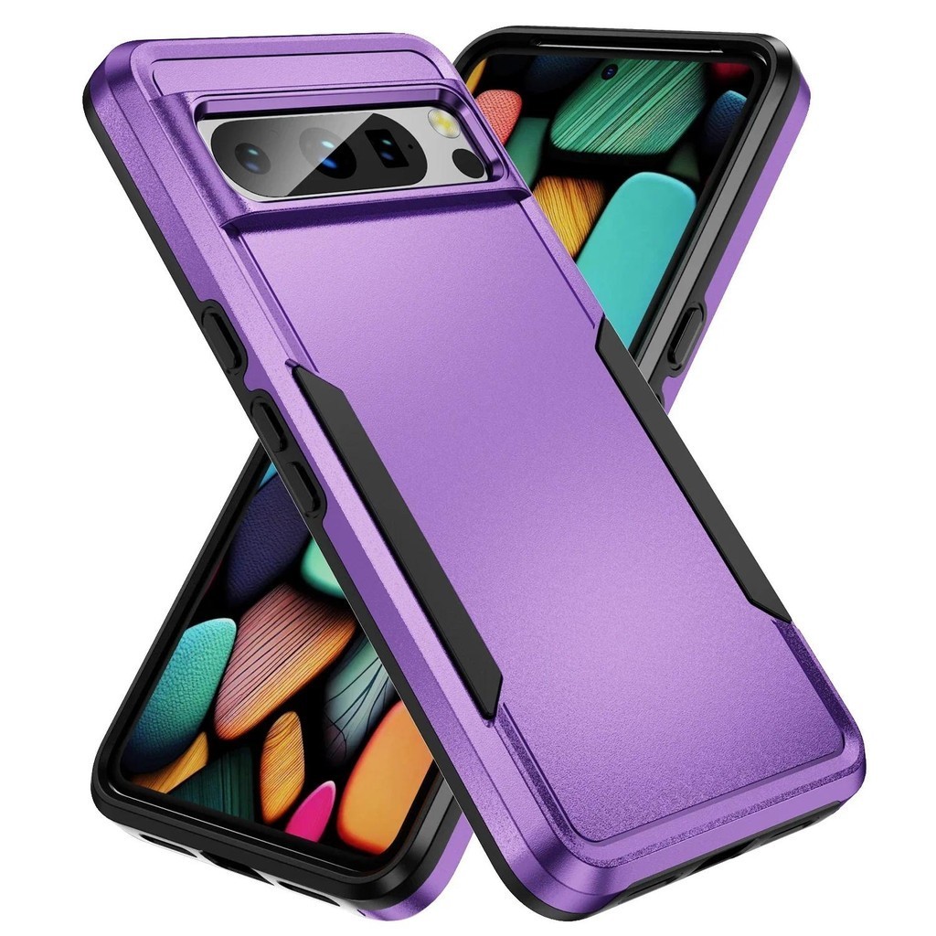Hybrid Armor ShockProofสําหรับGoogle Pixel 9 8 Pro Pixel 8 Pixel 7A 6A Pixel 7 7 Pro Pixel 6 6 Proกร
