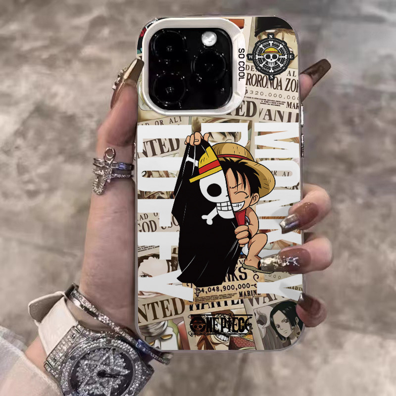 ❤️จัดส่งทันที❤️เคสไอโฟน11 12 13 14 15 16 17 Pro Max Cartoon cute ONE PIECE Luffy หรูหรา Case For iPhone 11,13,14,15,16PM