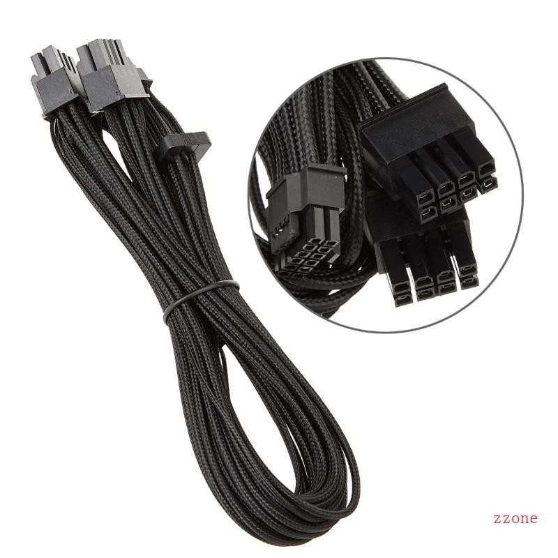 PCIE5.0 Dual8pin to 16Pin Cable 16AWG 12VHPWR for Graphics Card RTX4000 RTX4080