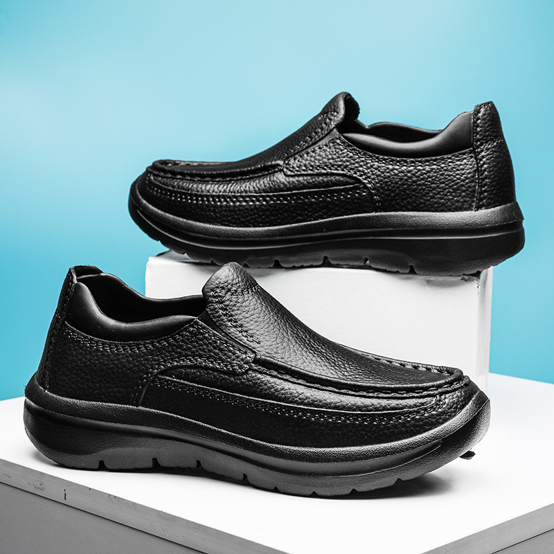 40-45 Casual Simple รองเท้าผู้ชายรองเท้าเชฟกันน้ํา Oilproof สบาย Anti-slip รองเท้าไม่มีส้นกลางแจ้งผู้ชาย