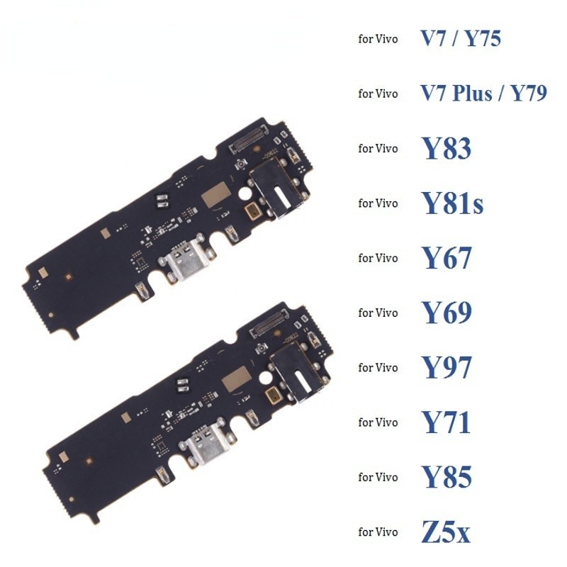 Novapat พอร์ตชาร์จสําหรับ Vivo V7 / Y75 / V7 Plus / Y79 / Y83 / Y81s / Y67 / Y69 / Y97 / Y71 / Y85 /