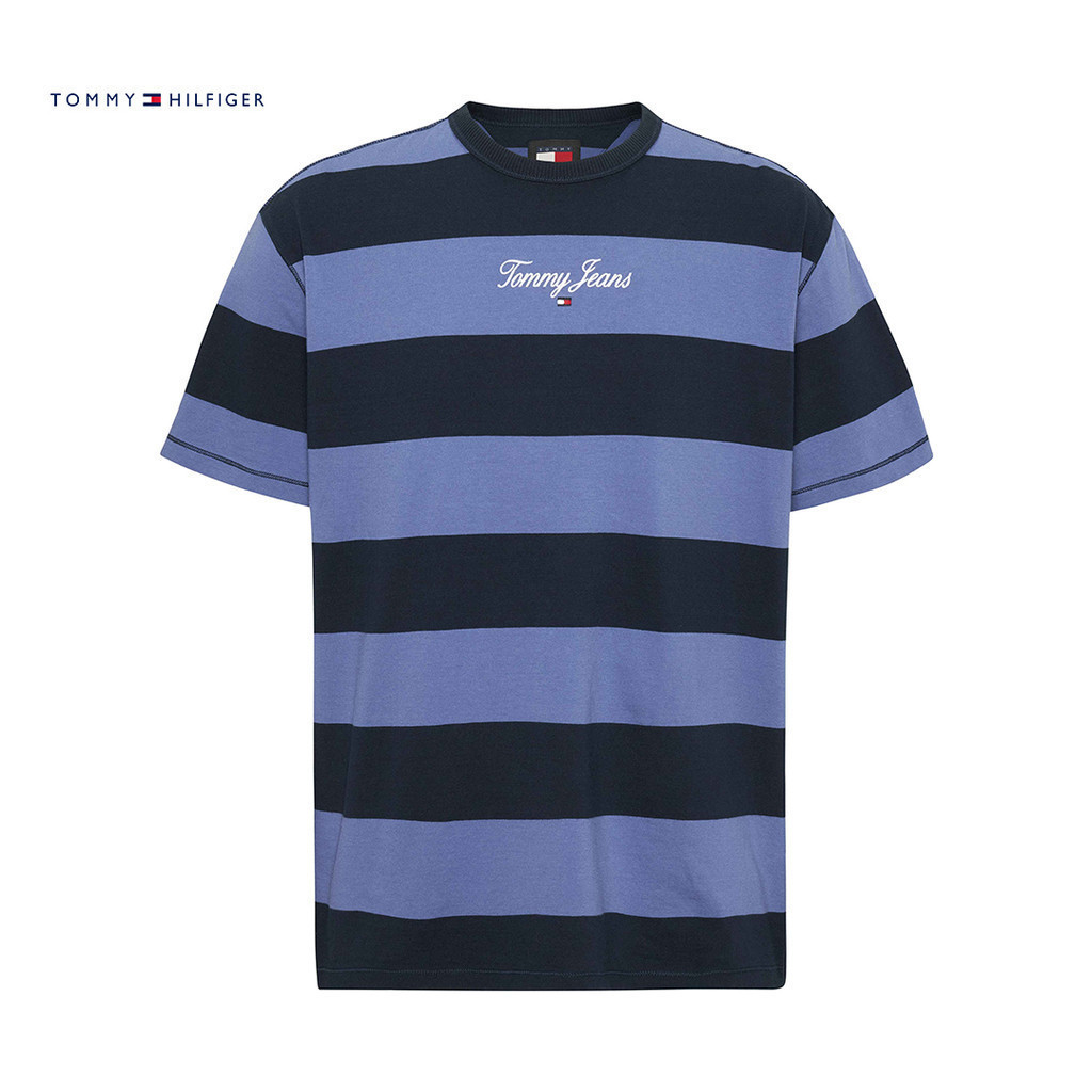 Tommy Jeans Men's Regular Bold Stripe Tee