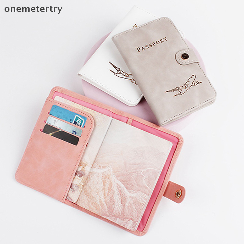 Onem กันน้ําผู้ถือหนังสือเดินทางครอบคลุมกรณีเดินทาง PU หนังบัตรเครดิตกระเป๋าสตางค์น่ารักหนังสือเดินทางหนังสือสําหรับผู้หญิง/ผู้ชายหนังสือเดินทาง n