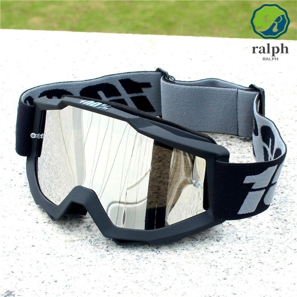 Ralph แว่นตาหมวกกันน็อค, แว่นตามอเตอร์ไซค์กันฝุ่นนิรภัย, แว่นตาสําหรับขับรถป้องกันรังสียูวีป้องกันการมองเห็นได้ในเวลากลางคืนแว่นตาปั่นจักรยานวิบาก