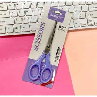 S0410 กรรไกรพาสเทล Kuangcai 6.5นิ้ว กรรไกร ตัดกระดาษ Stainless Steel กรรไกรอเนกประสงค์