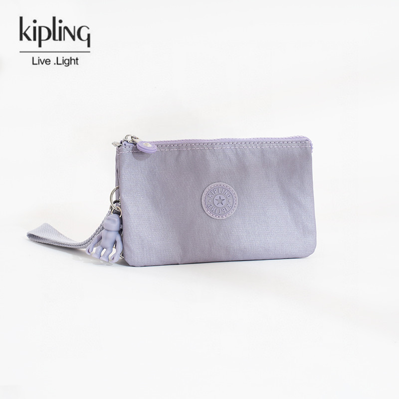 KIPLING คิปลิง กระเป๋าถือขนาดเล็กของผู้หญิงที่มีหลายสีหลายชั้นน้ําหนักเบากระเป๋าถือกระเป๋าโทรศัพท์แฟชั่นกระเป๋าแต่งหน้ากันน้