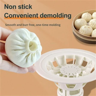 Seeo Baozi ทํา Mould, ดอกไม้ประเภท ABS Dumpling Bao Buns Mould, โฮมเมด DIY team แม่พิมพ์ขนมปังยัดไส้