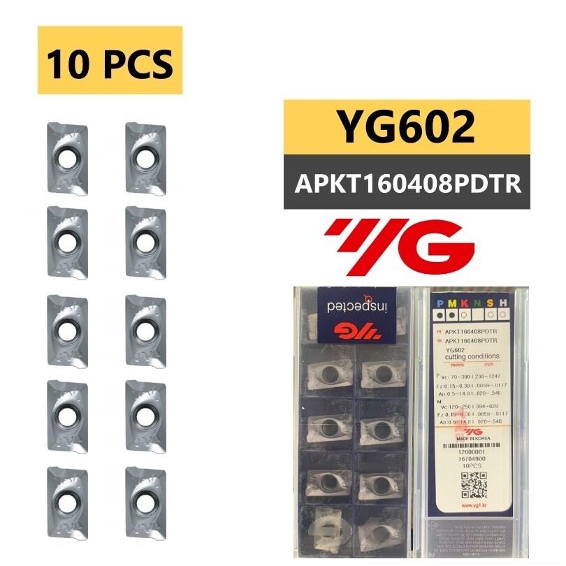 เม็ดมีด เม็ดปาด INSERTS A16 APMT1604 YBG202, YG602, WU20PM, KF5800 กัดเหล็กทั่วไป สแตนเลส **สินค้าพร้อมส่ง สต็อกเยอะมาก*