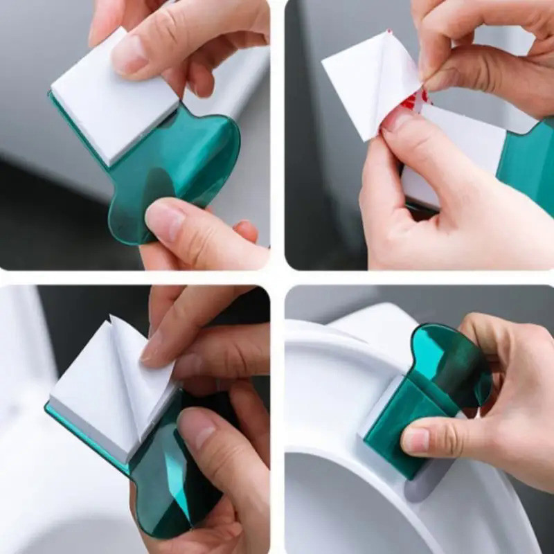 Portable Nordic Transparent Toilet Seat Lifter Toilet Lifting Device Avoid Touching Toilet Lid Handl